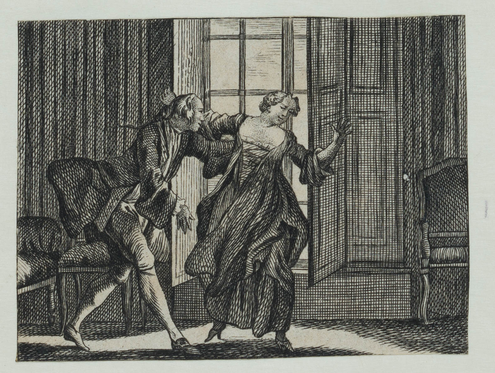 Erzählerische Szenen. Abstrus