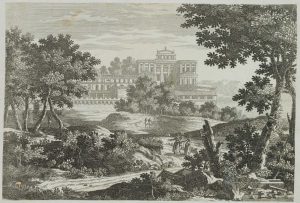 Arkad. Landschaft mit Tempel