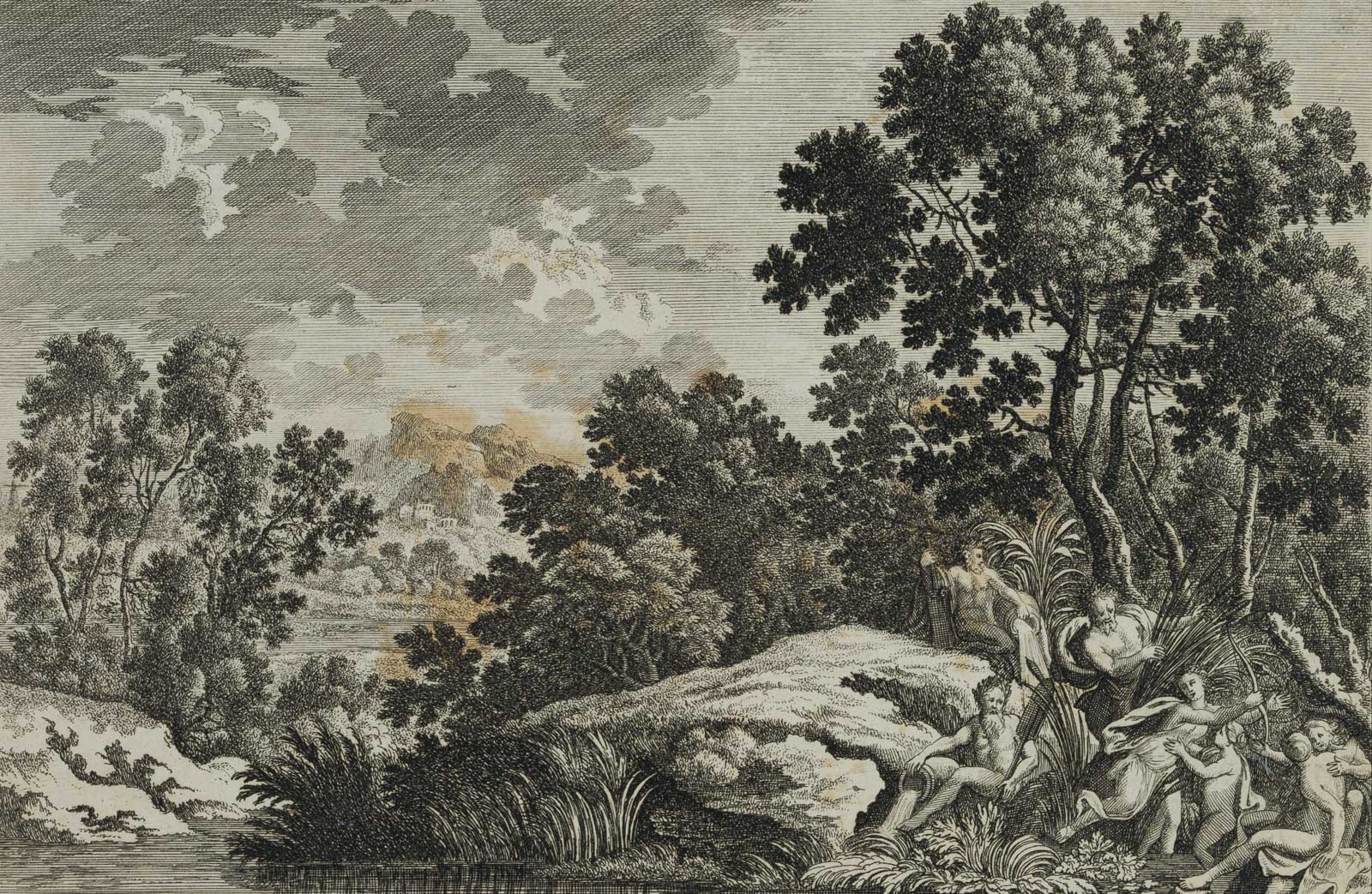 Landschaft mit Pan und Syrinx