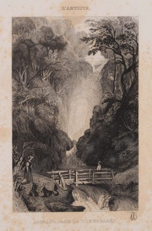 Cascade dans le Cumberland