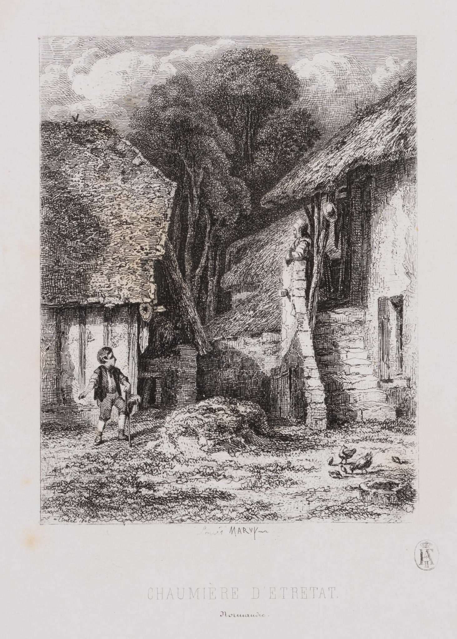 Chaumière d'etretat