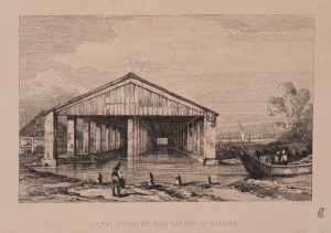 Kanal der Salinen von Hyères