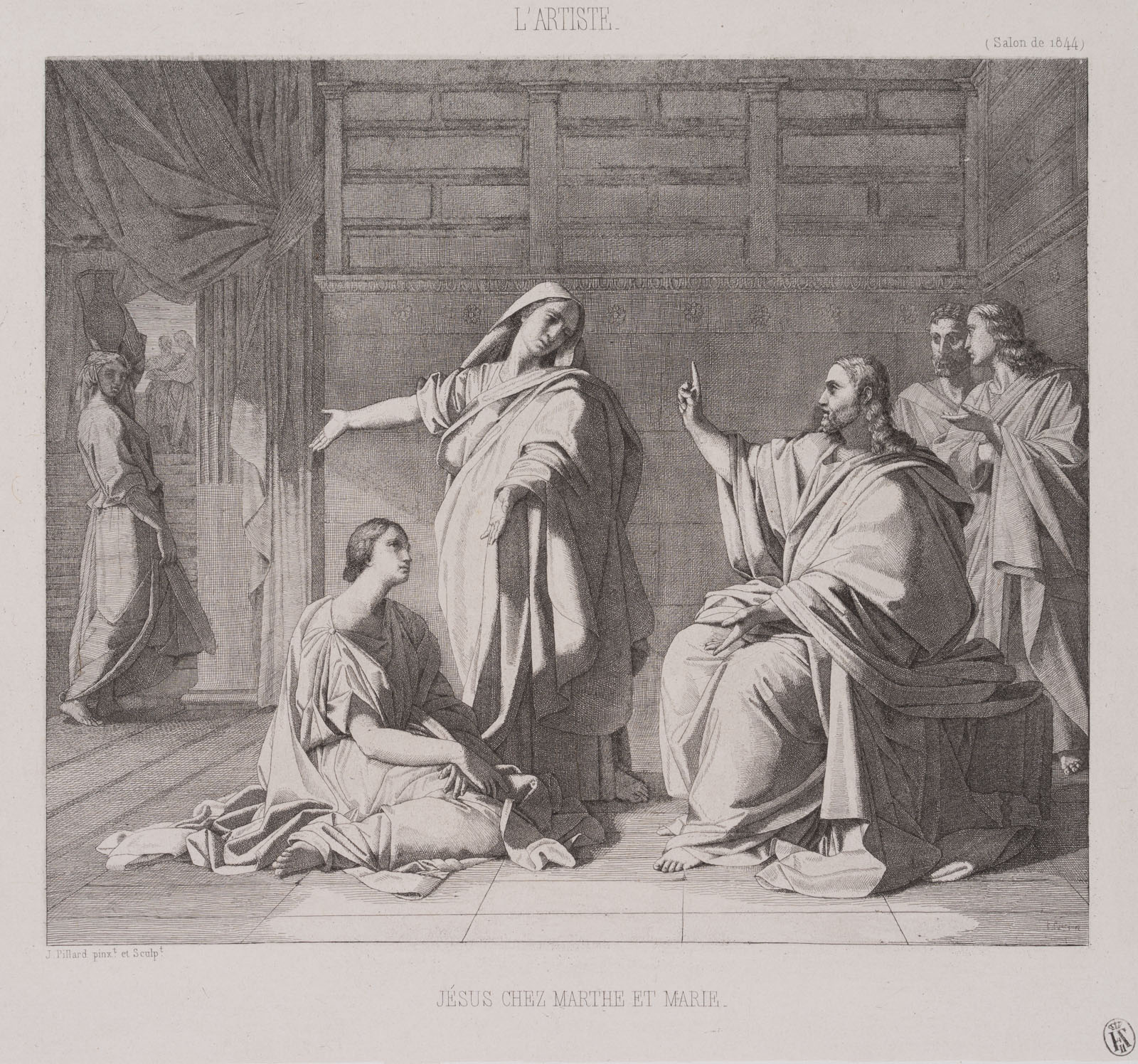 Jesus chez Marthe et Marie