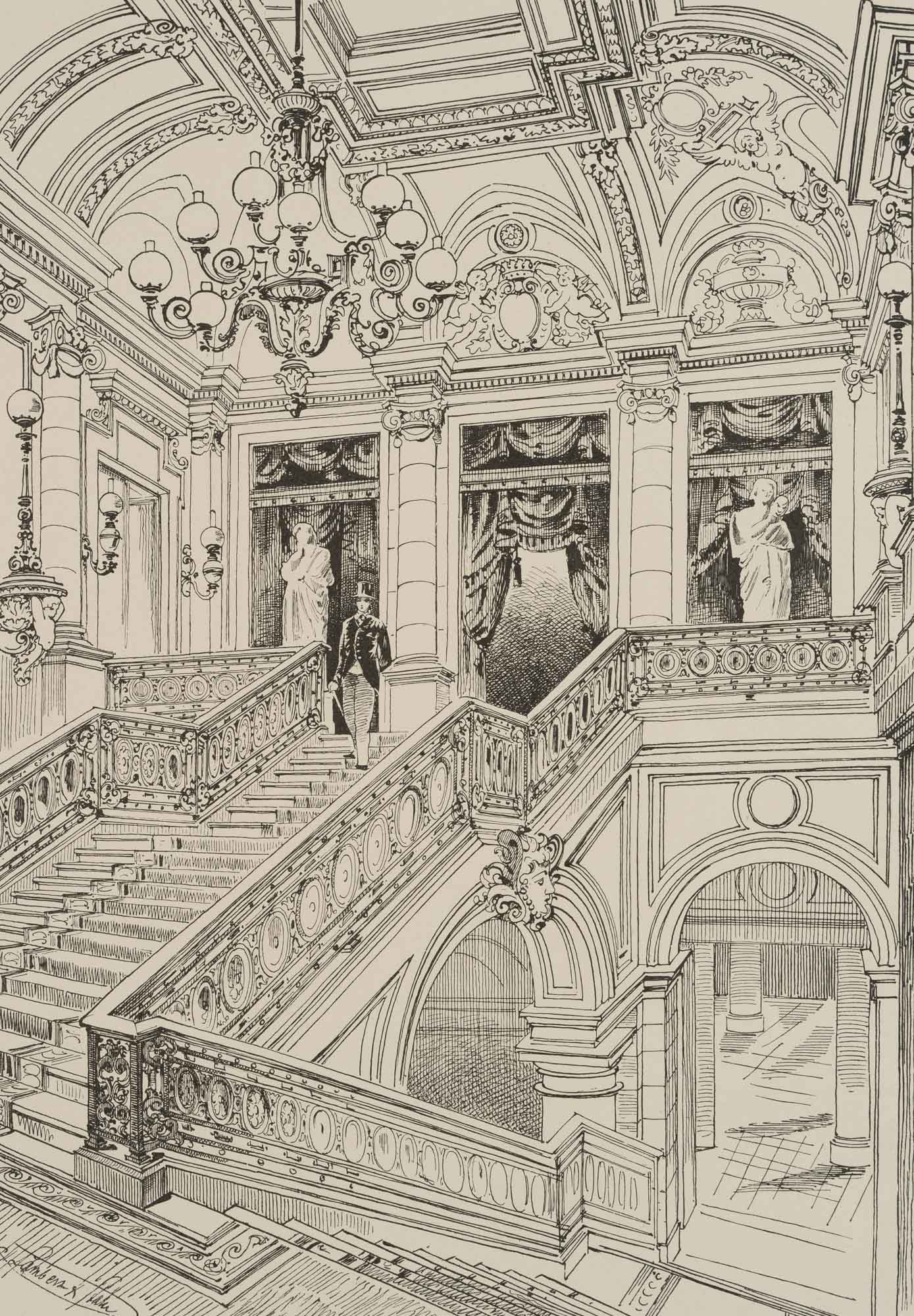 Treppenhaus, Théatre Francais Paris