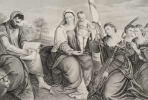 Madonna mit Kind und Heiligen
