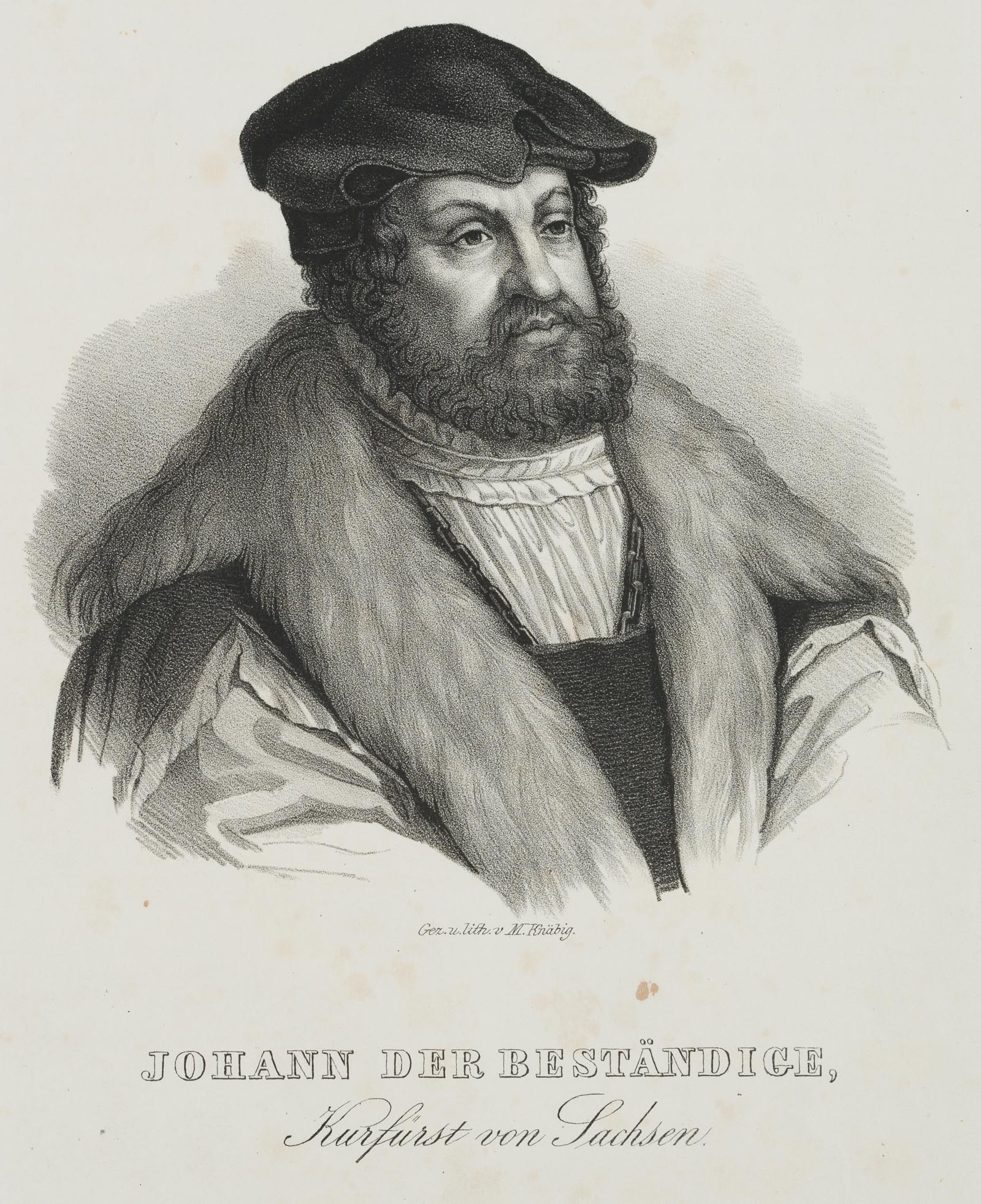 Portrait des Johann der Beständige