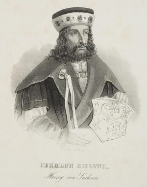 Hermann Billung. Herzog von Sachsen