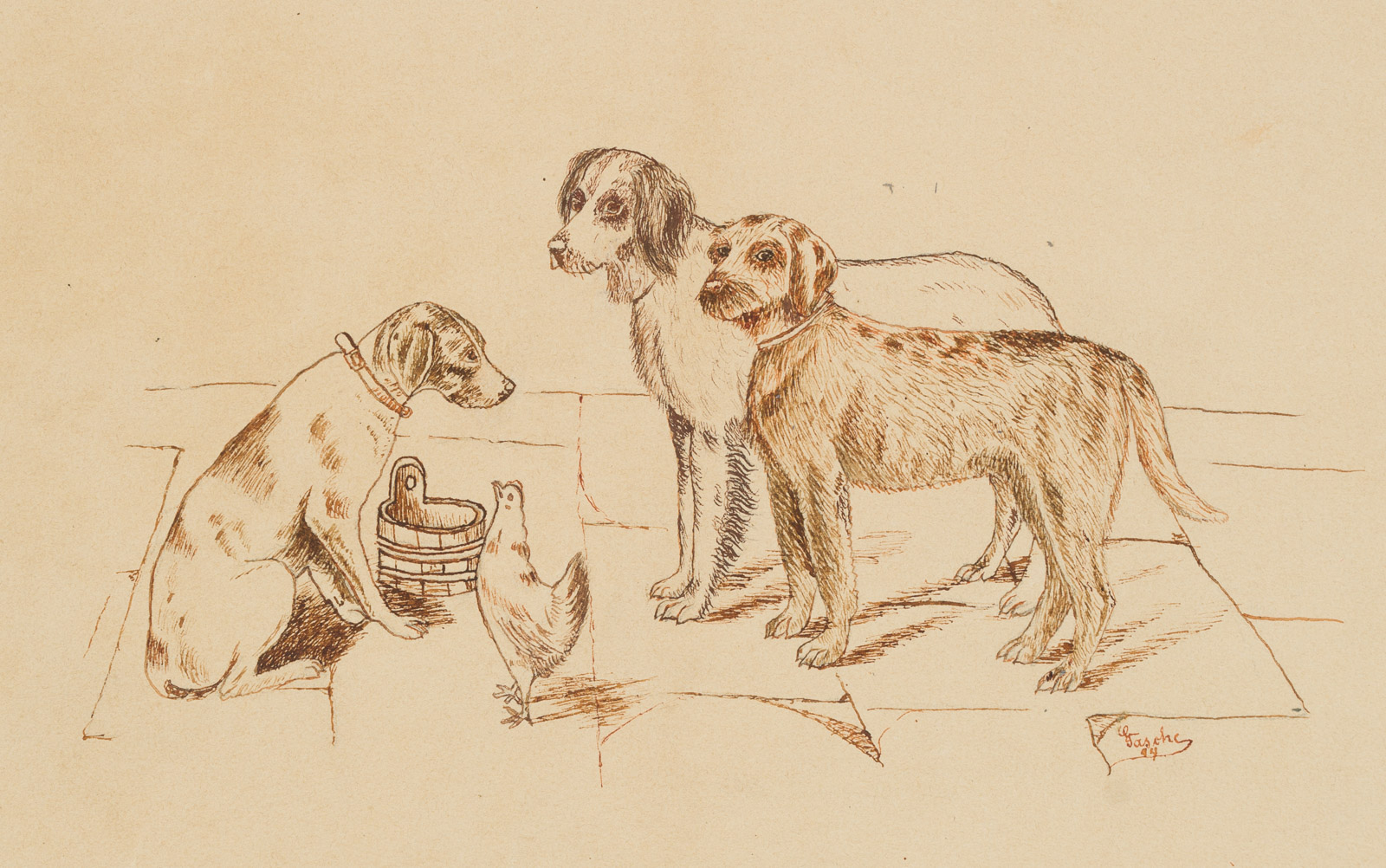 Kleine Hundeversammlung