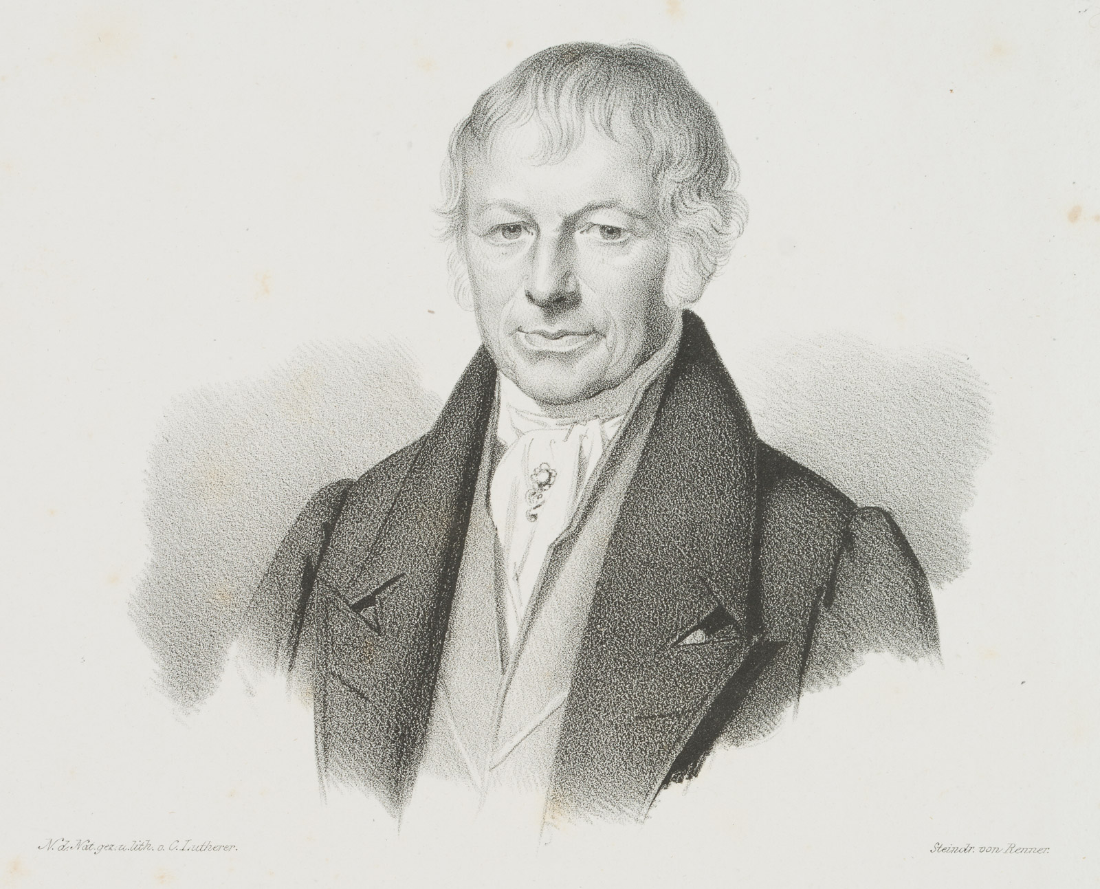 Portrait d. Johann Gottfried Ganigen