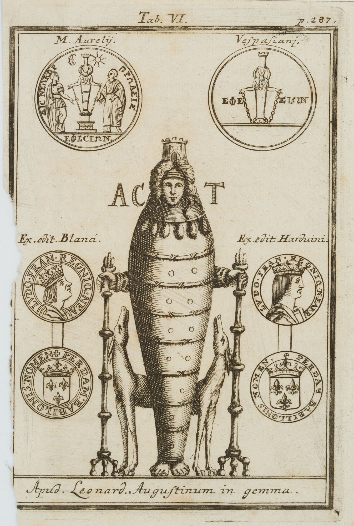 Titelblatt mit Artemis von Ephesus