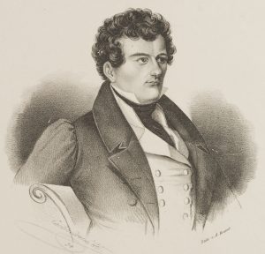 Porträt des Opernsängers Franz Wild