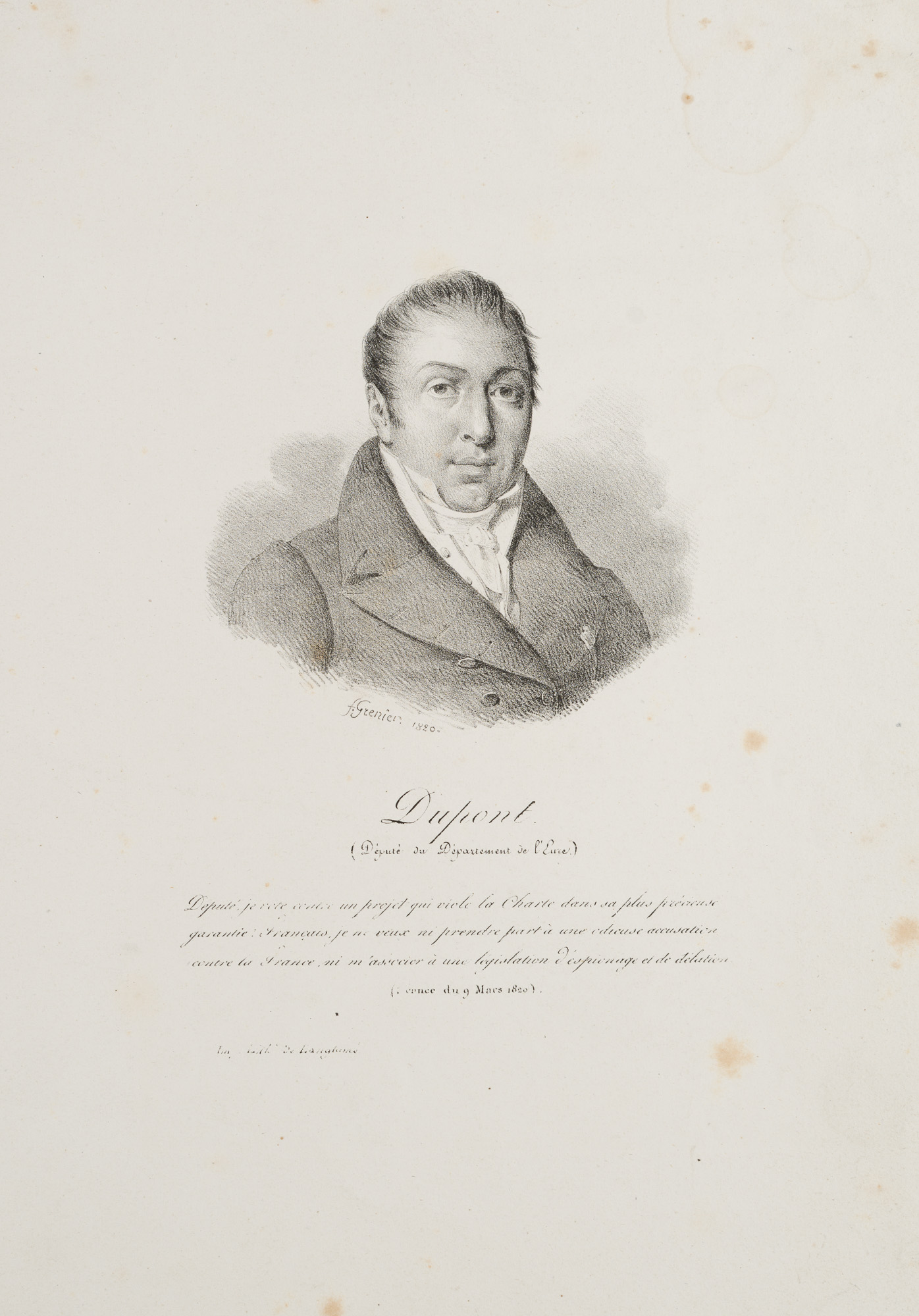 Jacques Ch. Dupont de l'Eure