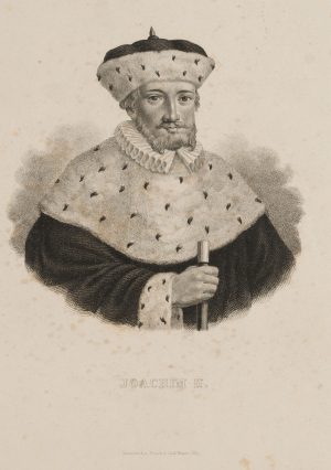 Joachim II. im Kurornat mit Kurhut