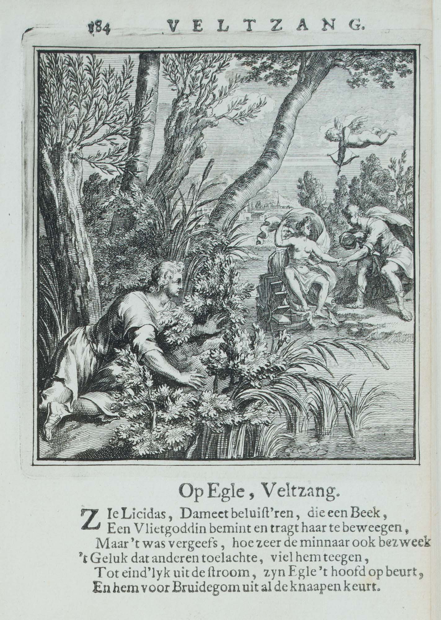 Op Egle, Veltzang