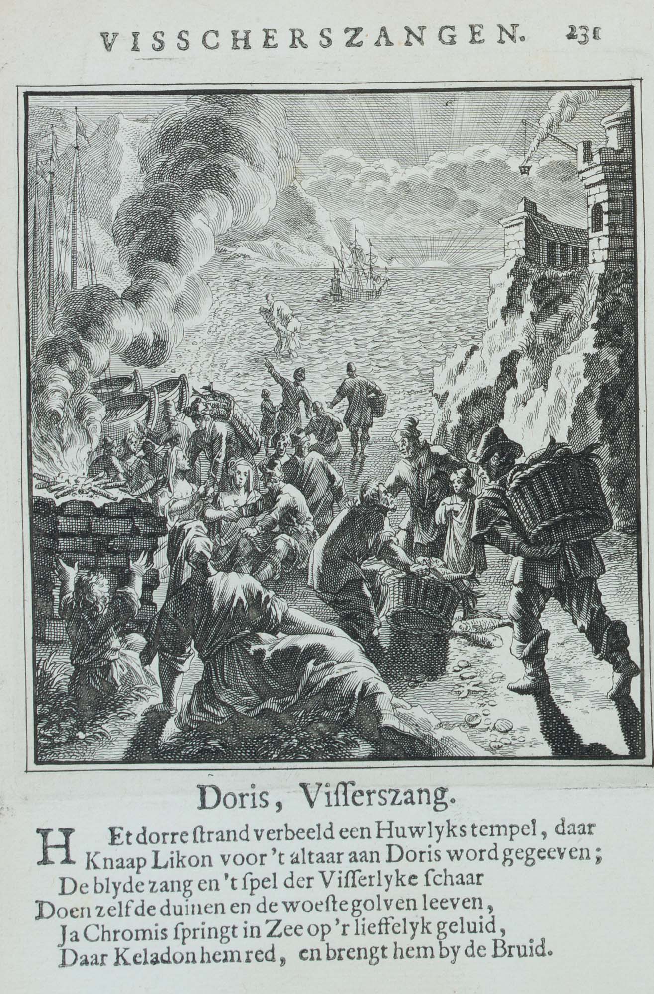 Doris, Visscherszangen