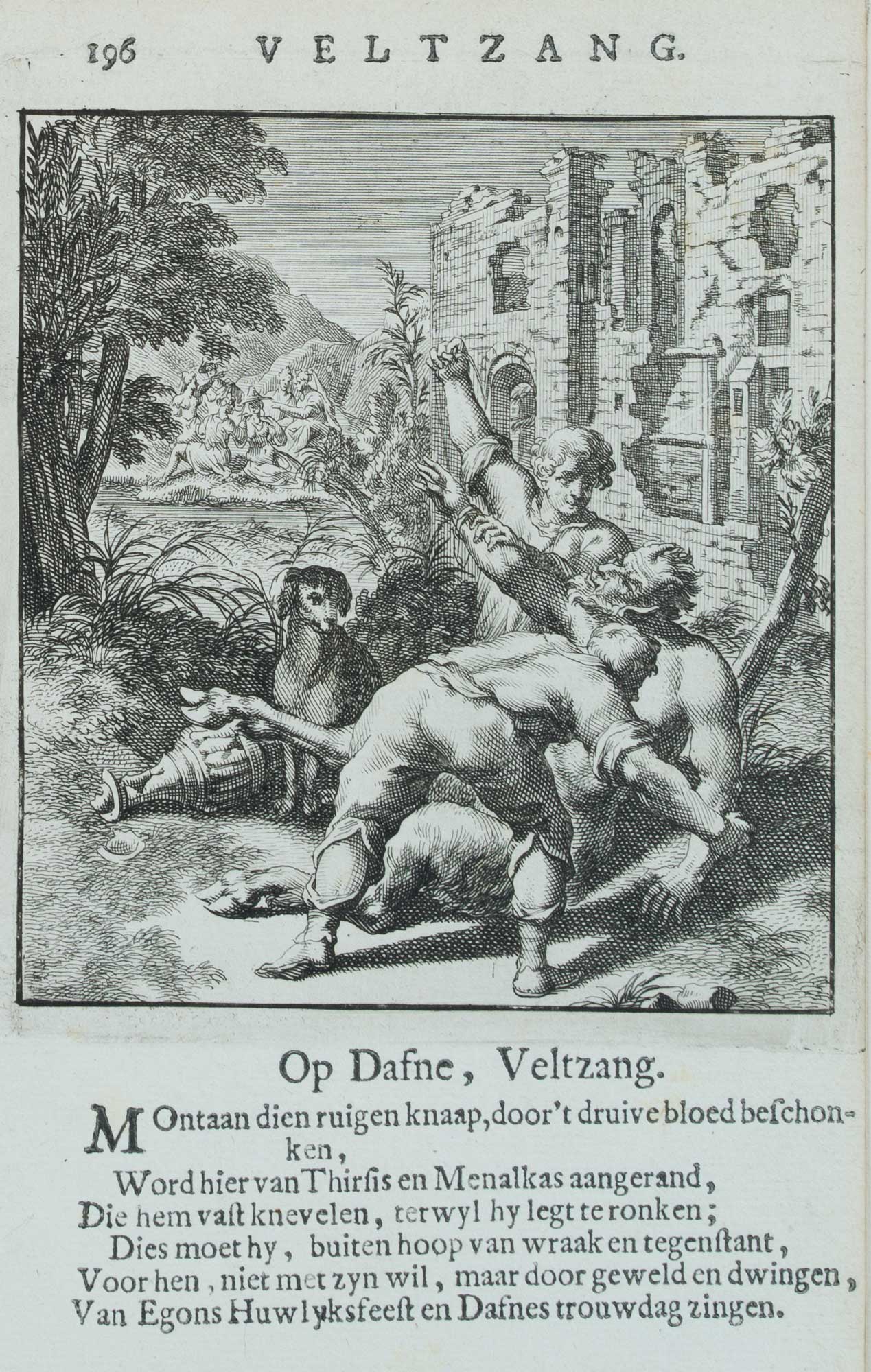 Op Dafne, Veltzang