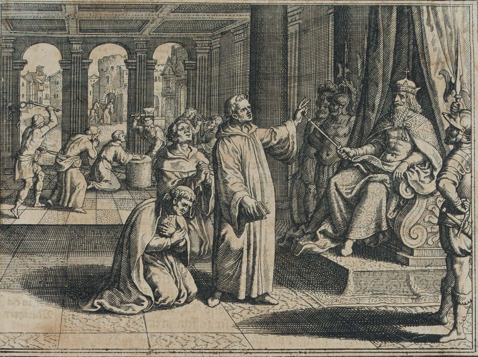 Zeugnis vor dem König