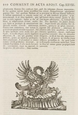 Titelvignette, Adler mit Küken