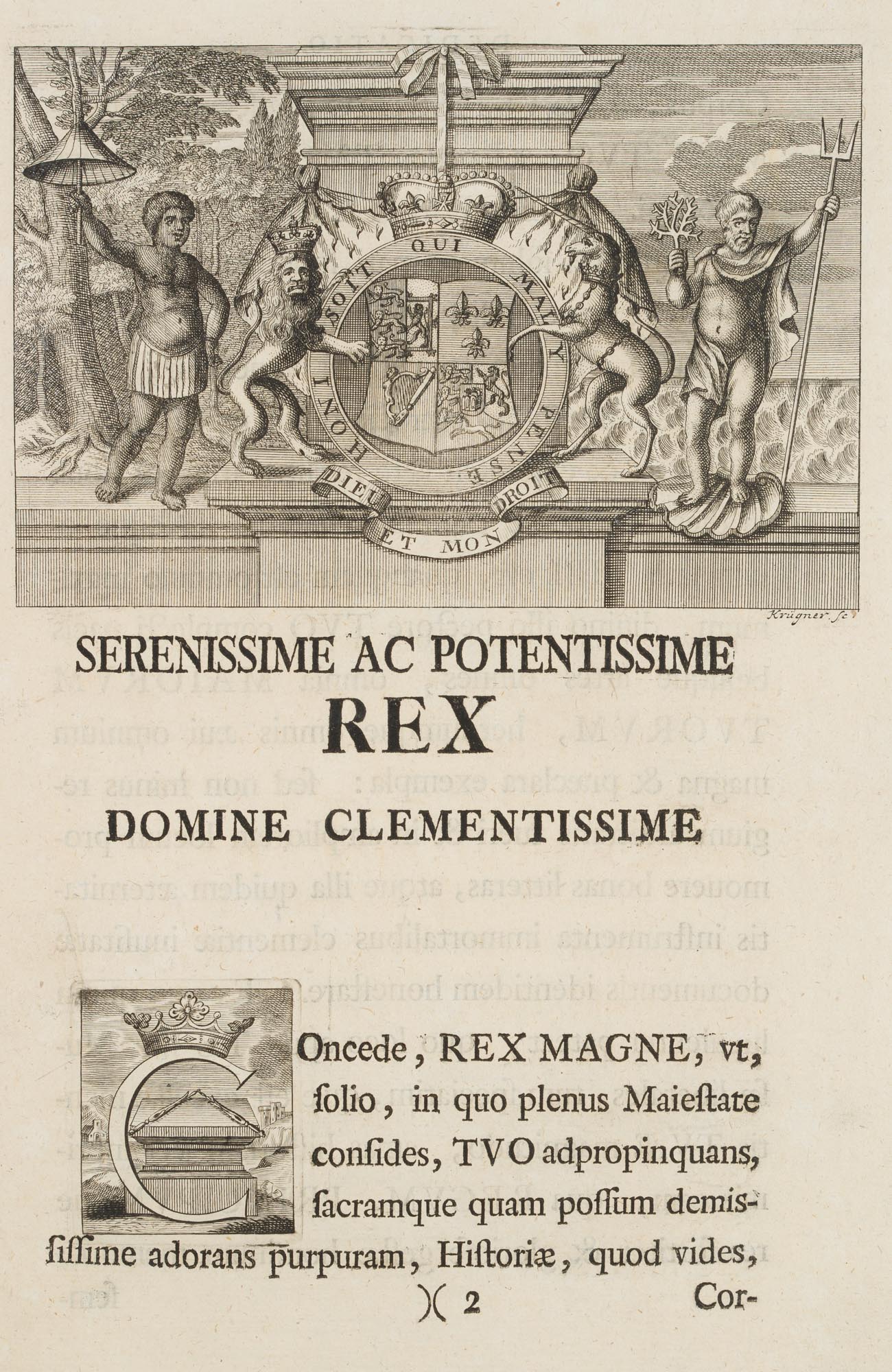 Vignette, Historiae Germanicae