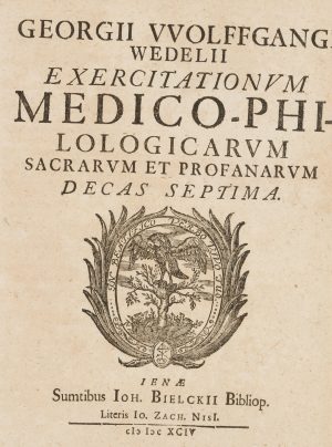Titel, Pelikan mit Küken