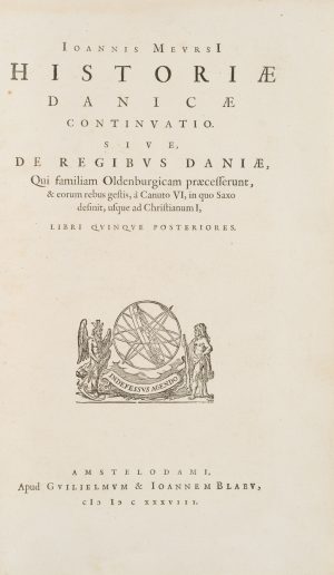Titelblatt, Historiae Danicae