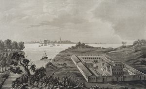Küste und Hafen Santa Maria