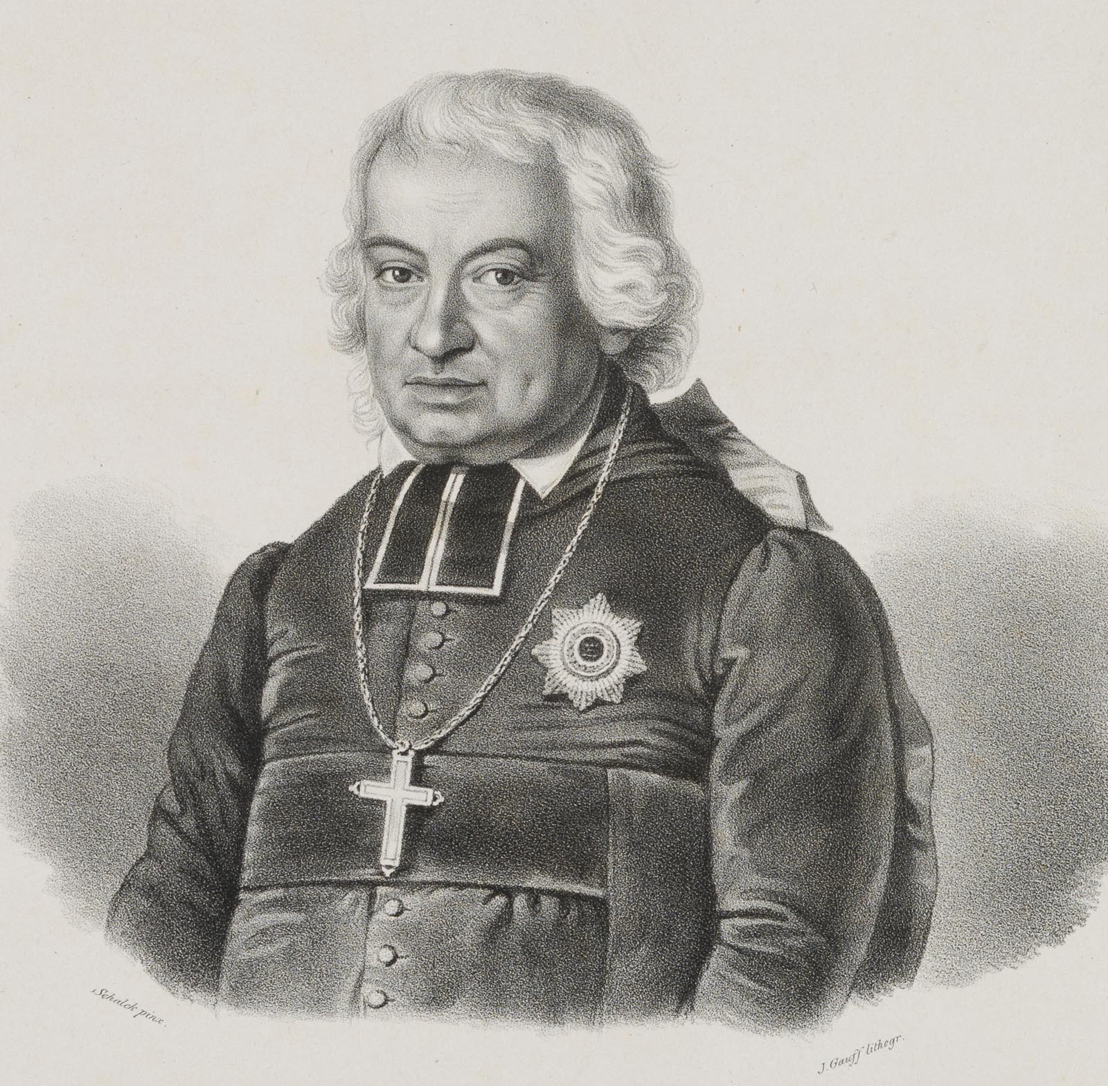 Portrait des Joseph Vitus Burg