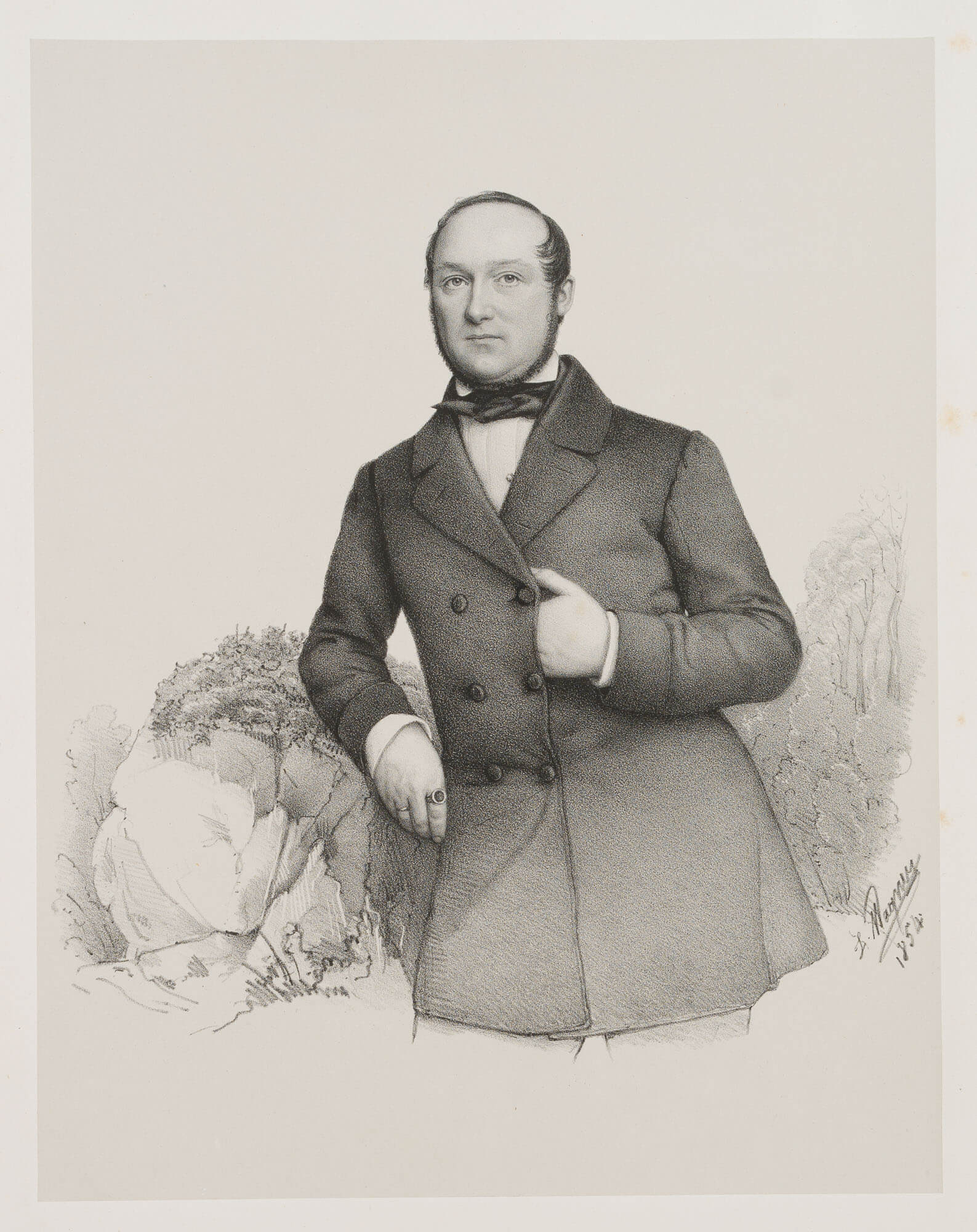 Oberamtmann Sachs im Gehrock