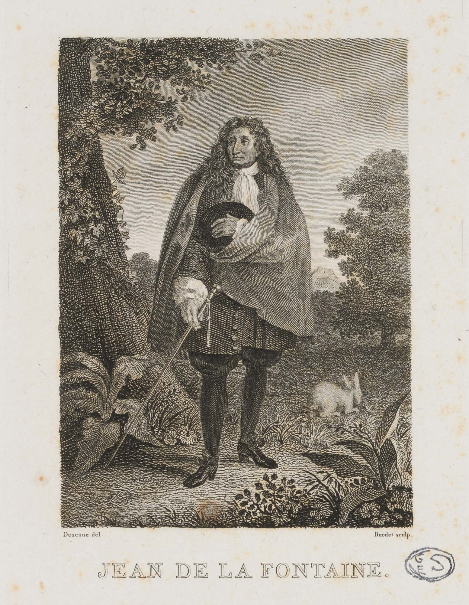 Schriftsteller Jean de La Fontaine