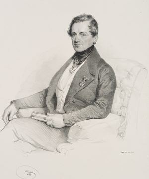 Portrait eines Sitzenden