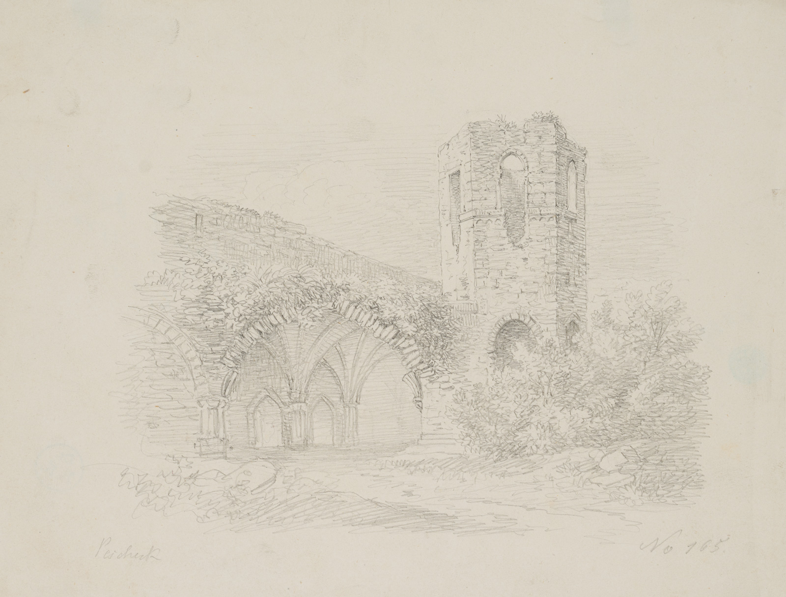 Klosterruine mit Turm