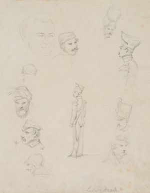Soldatenskizzen. Studien in Uniform