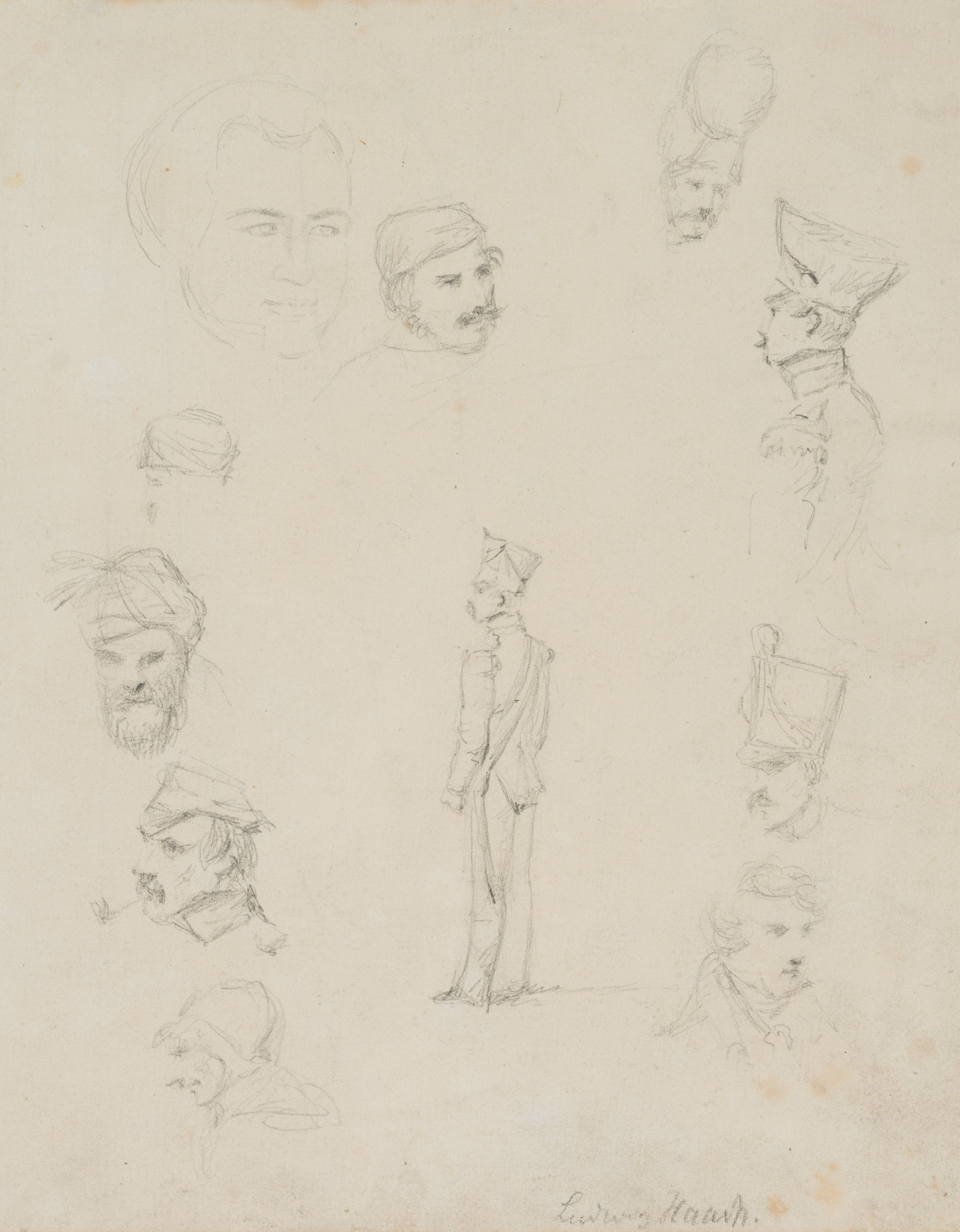 Soldatenskizzen. Studien in Uniform