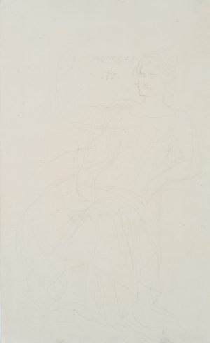 Allegorie. Anmutig Thronende