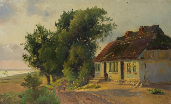 Beispiel aus 250 – 1.000 €: Bauernhaus am Nordseeufer