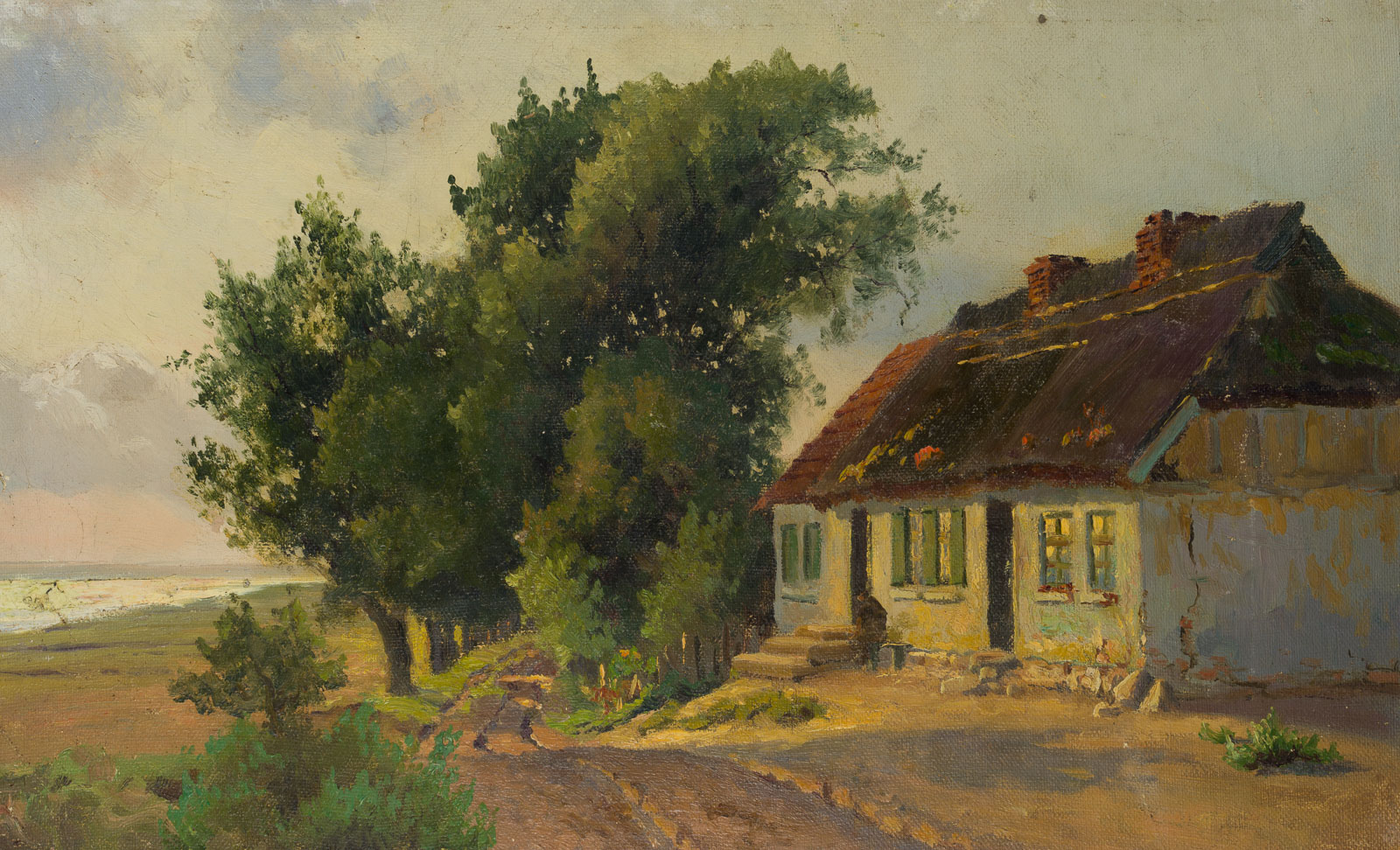 Bauernhaus am Nordseeufer
