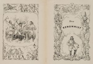 8 Illustrationen zu Der Renommist
