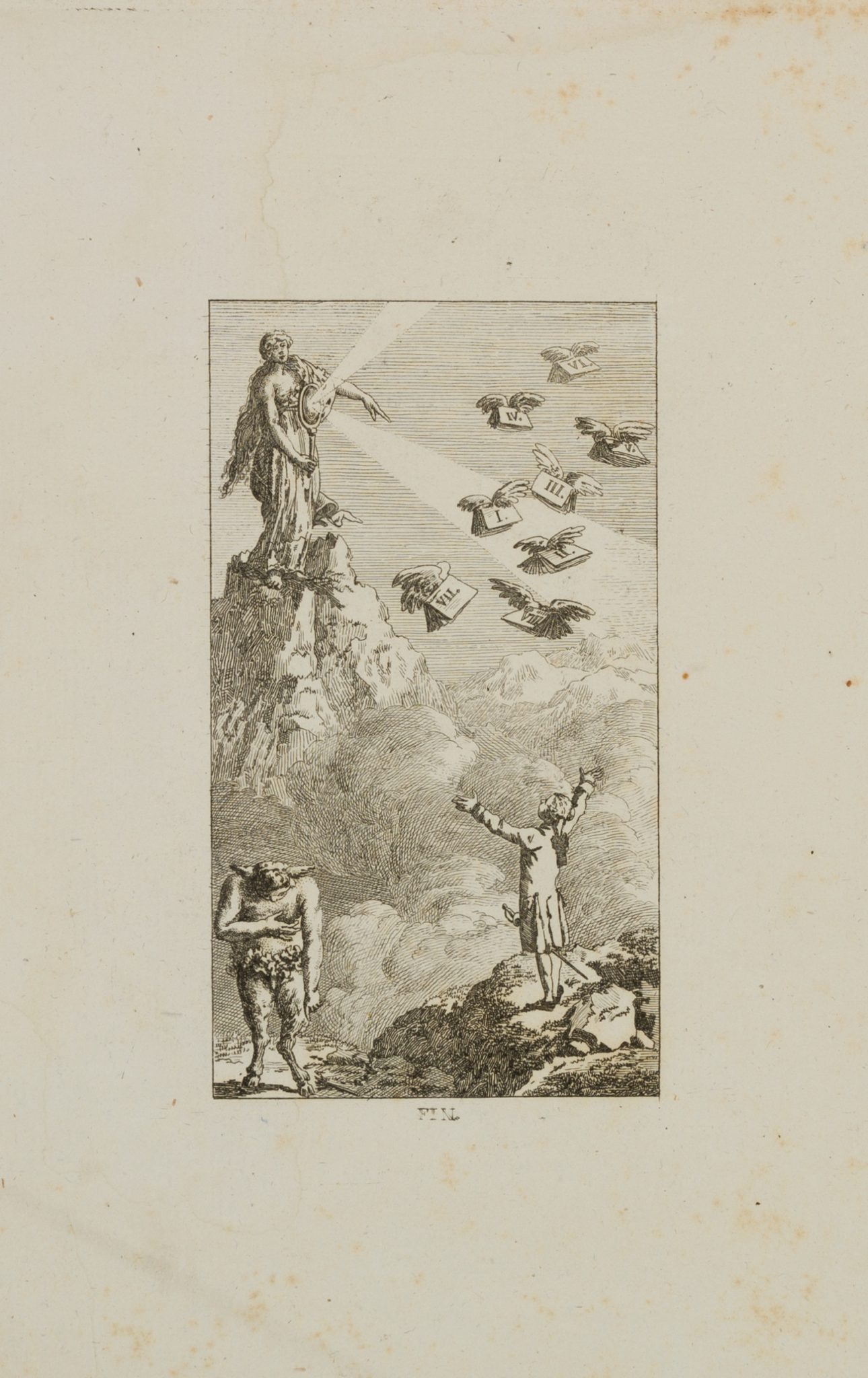 Fin, Allegorische Darstellung