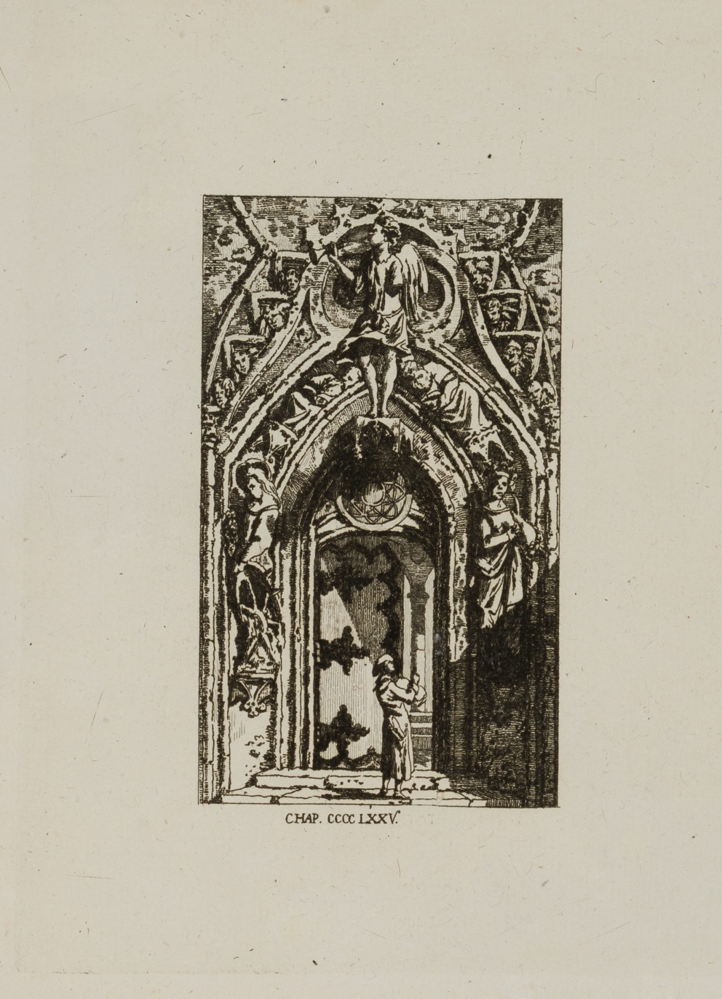 Fantastisches Kirchenportal