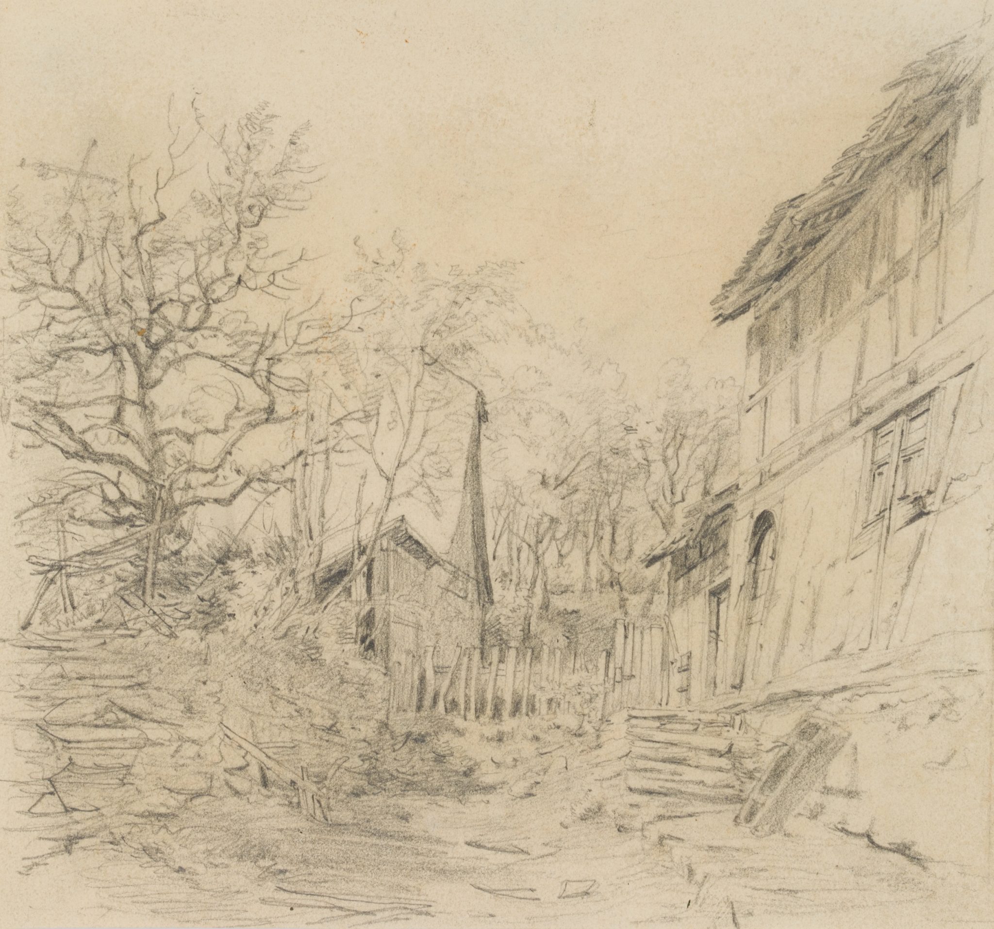 Fachwerkhaus am Ortsrand
