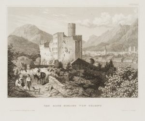 Das alte Schloss von Trient