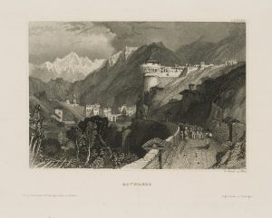 Roveredo mit Festung