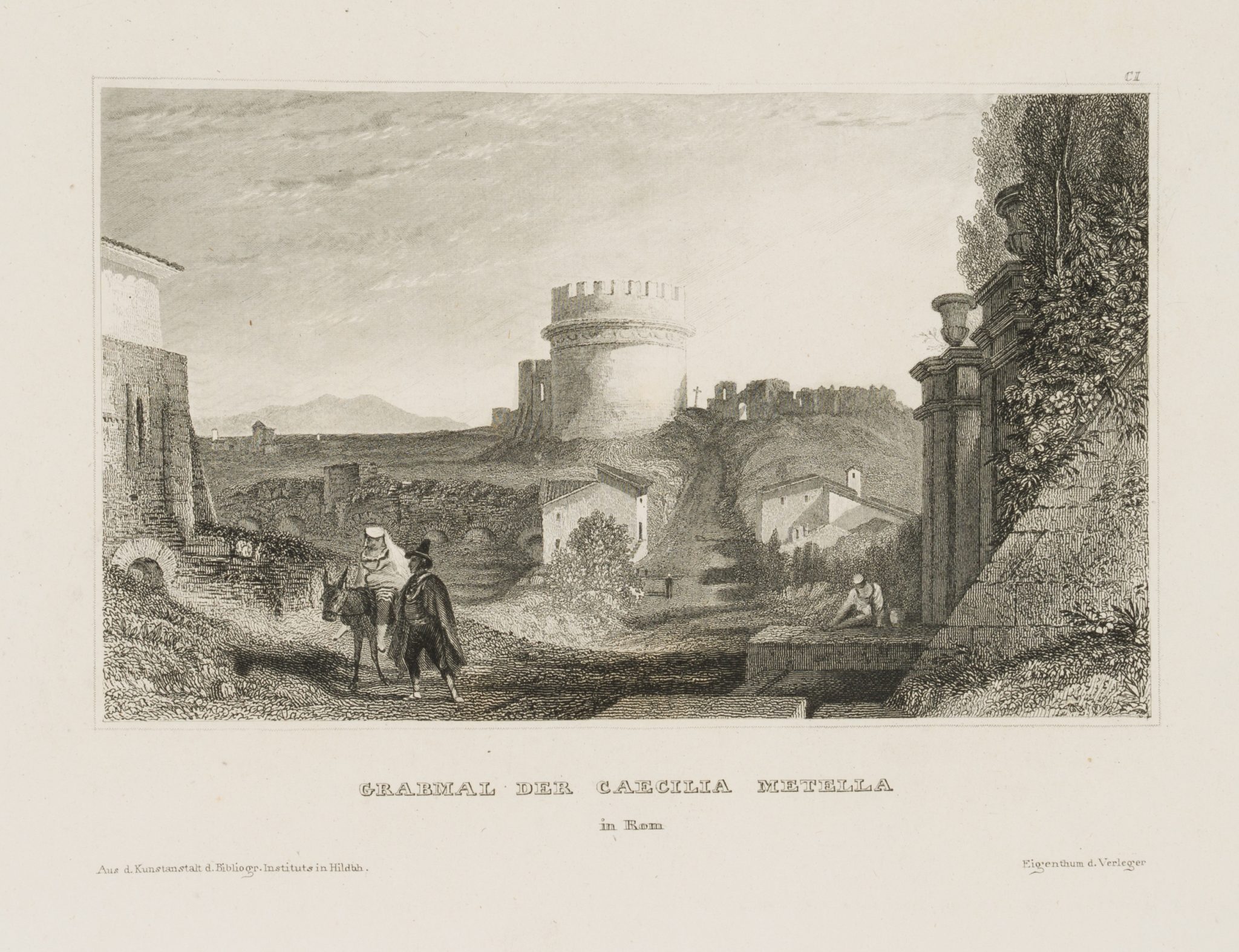 Grabmal der Caecilia Metella, Rom