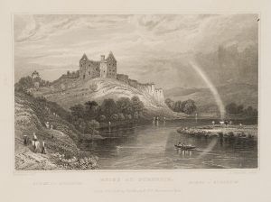 Ruine von Burg Burkheim am Rhein