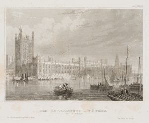 Palace of Westminster und Themse
