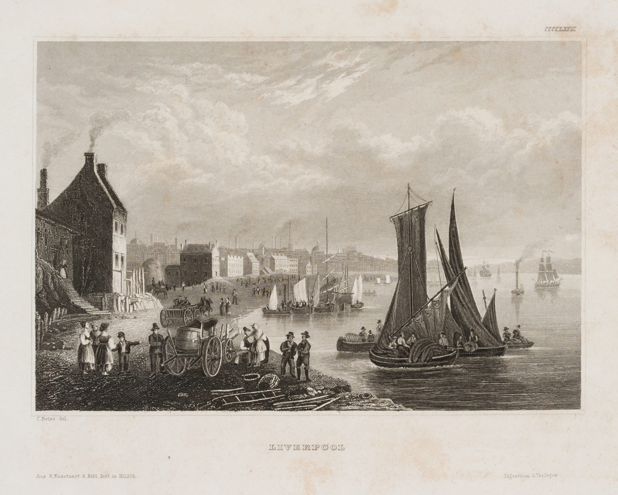 Hafen von Liverpool