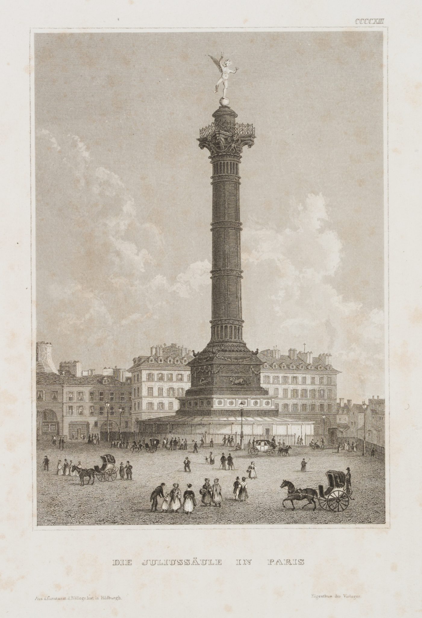 Die Julisäule in Paris