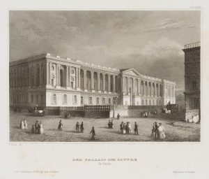 Fassade des Louvre, Paris