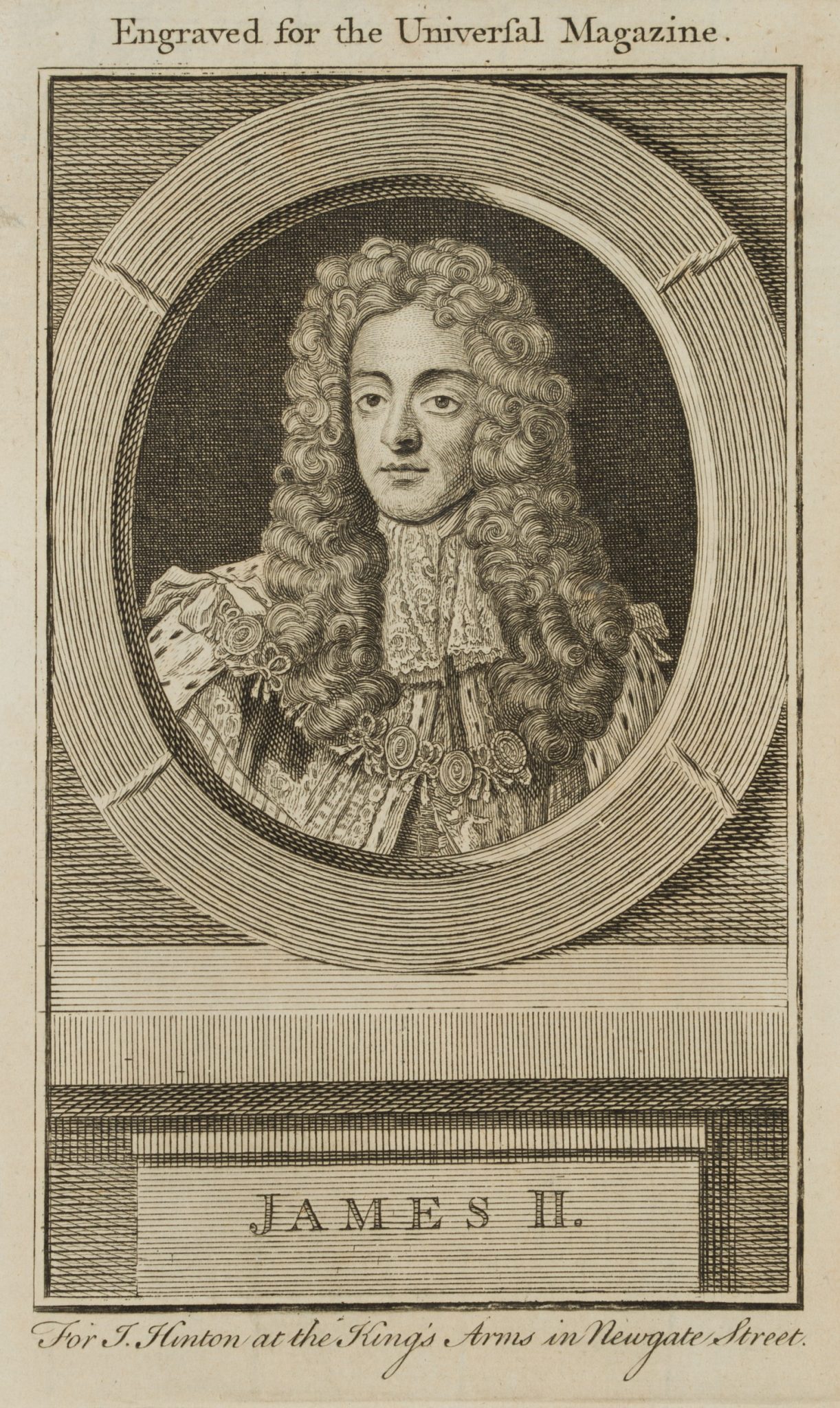 Porträt König Jakob II.