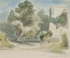 Park der Villa Adriana bei Tivoli